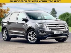 Grey Used 2016 Ford Edge Titanium SUV | £11,495 (Fair price)