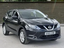 Black Used 2016 Nissan Qashqai Acenta SUV | £8,995 (Good price)