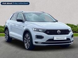 Silver Used 2021 VW T-Roc R-line SUV | £18,570 (Good price)