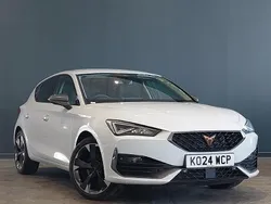 White Used 2024 Cupra Leon Hatchback | £22,298 (A bit pricey)