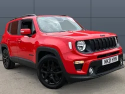 Red Used 2021 Jeep Renegade Night Eagle SUV | £13,321 (Fair price)