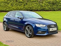 Blue Used 2015 Audi A3 Hatchback | £7,450 (Fair price)