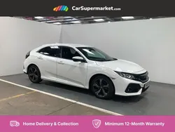 White Used 2018 Honda Civic SR Hatchback | £11,497 (Fair price)