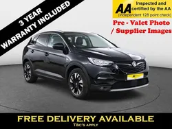 Black Used 2021 Vauxhall Grandland X Edition SUV | £14,395 (Fair price)