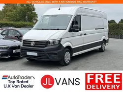 White Used 2021 VW Crafter Trendline Van | £19,450 (Fair price)