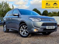 Grey Used 2015 Mitsubishi Outlander P-HEV SUV | £7,388 (Good price)