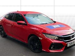 Red Used 2019 Honda Civic Sport Hatchback | £15,731 (Fair price)
