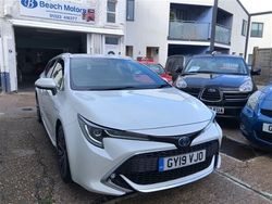White Used 2019 Toyota Corolla Estate | £16,995 (A bit pricey)
