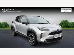 Silver Used 2024 Toyota Yaris Hybrid Sport Hatchback | £27,500 (Expensive)