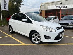 White Used 2014 Ford C-MAX Zetec MPV | £6,295 (Fair price)