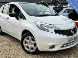 White Used 2014 Nissan Note S MPV | £4,995 (Fair price)