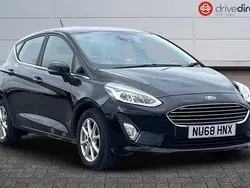 Metallic shadow black Used 2018 Ford Fiesta Zetec Hatchback | £8,850 (Fair price)
