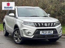 Silver Used 2021 Suzuki Vitara SZ-T Hatchback | £14,995 (Fair price)