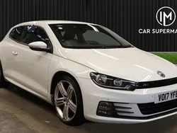 White Used 2017 VW Scirocco R-line Coupe | £10,985 (Fair price)
