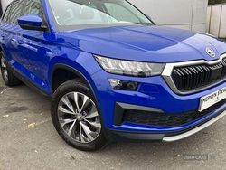 Blue Used 2022 Skoda Kodiaq SE Drive SUV | £23,995 (A bit pricey)