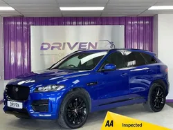 Blue Used 2018 Jaguar F-Pace R-Sport SUV | £17,800 (Fair price)