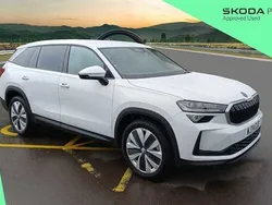 Moon white metallic Used 2024 Skoda Kodiaq SE L SUV | £37,950 (Expensive)