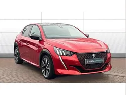 Red Used 2020 Peugeot e-208 GT-line Hatchback | £12,365 (Fair price)
