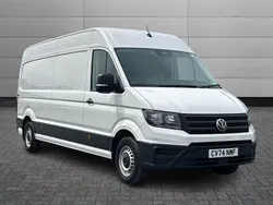 Candy white Used 2024 VW Crafter S Van | £31,995 (Expensive)