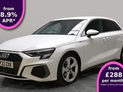 White Used 2023 Audi A3 Sportback S-Line Hatchback | £21,601 (Fair price)