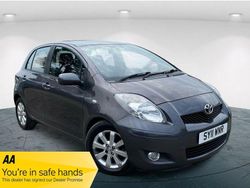 Grey Used 2011 Toyota Yaris Hatchback | £2,995 (Good price)