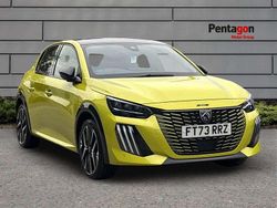 Yellow Used 2024 Peugeot 208 GTi Hatchback | £17,495 (A bit pricey)