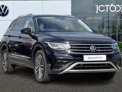 Black Used 2023 VW Tiguan Allspace Elegance SUV | £30,792 (Fair price)