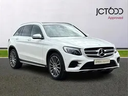 White Used 2017 Mercedes GLC220 AMG Line Premium SUV | £17,500 (Fair price)