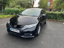Black Used 2012 Honda Civic ES Hatchback | £3,690 (Fair price)