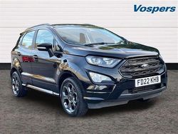 Black Used 2022 Ford Ecosport ST-Line SUV | £14,000 (Fair price)