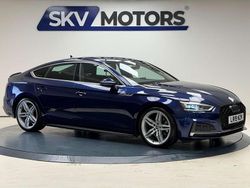 Blue Used 2019 Audi A5 Sportback S-Line Hatchback | £18,245 (Good price)