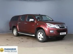 Red Used 2014 Isuzu D-Max Pickup | £9,000 (Expensive)