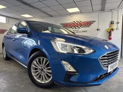 Blue Used 2019 Ford Focus Titanium Hatchback | £11,300 (Good price)