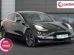 Black Used 2020 Tesla Model 3 Performance Sedan | £15,847 (Good price)