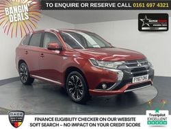 Red Used 2017 Mitsubishi Outlander P-HEV Estate | £9,740 (Fair price)