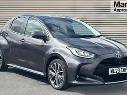 Grey Used 2023 Toyota Yaris Hybrid Hatchback | £18,124 (Fair price)