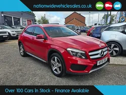 Red Used 2015 Mercedes GLA200 AMG line SUV | £9,693 (Good price)