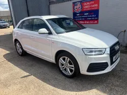 White Used 2016 Audi Q3 S-Line SUV | £8,595 (Fair price)