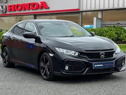 Black Used 2018 Honda Civic SR Hatchback | £10,849 (Fair price)