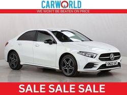 White Used 2022 Mercedes A250 AMG Line Premium Sedan | £20,700 (Good price)