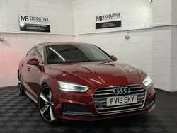 Red Used 2018 Audi A5 S-Line Coupe | £14,490 (Good price)