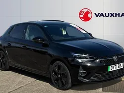 Black Used 2021 Vauxhall Corsa-e SRi Hatchback | £8,869 (Fair price)