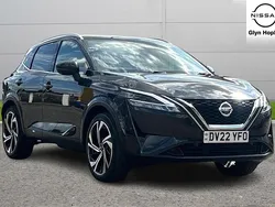Black Used 2022 Nissan Qashqai Tekna+ SUV | £24,975 (Expensive)