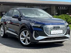 Blue Used 2023 Audi Q4 Sportback e-tron S-Line SUV | £30,995
