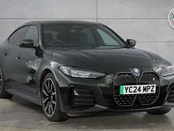 Green Used 2024 BMW i4 M Sport Sedan | £43,000 (Fair price)