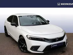 White Used 2024 Honda Civic Hybrid Hatchback | £26,950 (Super price)