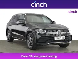 Black Used 2022 Mercedes GLC300 AMG line SUV | £29,999 (Fair price)