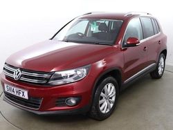 Red Used 2014 VW Tiguan Match SUV | £9,590 (Fair price)