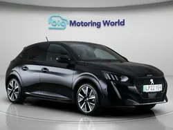 Black Used 2022 Peugeot e-208 GT Hatchback | £14,500 (Fair price)