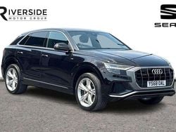 Orca black Used 2018 Audi Q8 S-Line SUV | £32,290 (Good price)